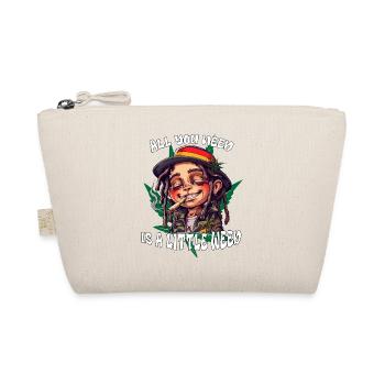 All you need is a little Weed. Cannabis, Rastafari - Bio-Täschchen - Natur - Vorne