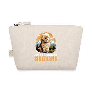 Siberian Cat Sibirische Katze - Bio-Täschchen - Natur - Vorne