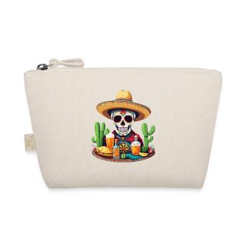 Tequila Skull Cinco De Mayo Mexiko Feier - Bio-Täschchen - Natur - Vorne
