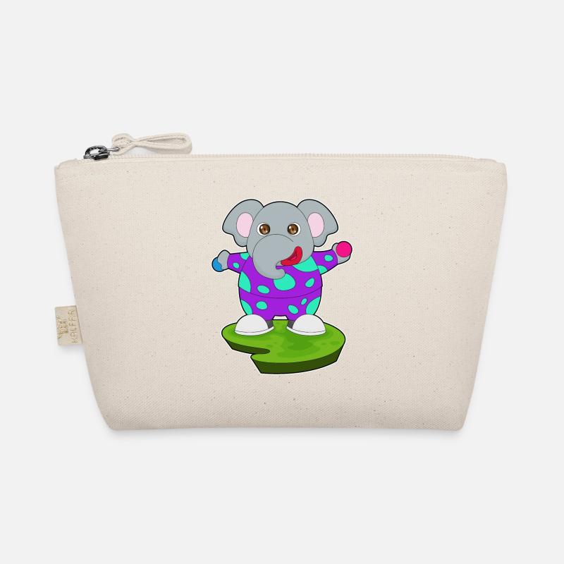 Elefant Clown Bio-Täschchen