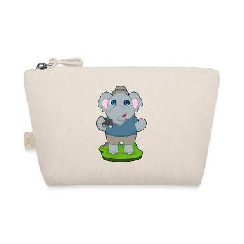 Elephant Binoculars - Organic Pouch - nature - Front
