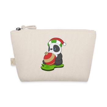 Bal de Noël Panda - Trousse biologique - nature - Devant