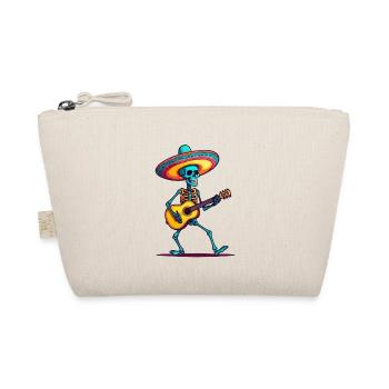 Guitariste squelette mariachi mexicain - Trousse biologique - nature - Devant