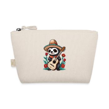 Faultier Mexikanischer Mariachi Gitarren Fiesta - Bio-Täschchen - Natur - Vorne