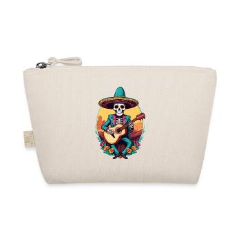 Mexicain Mariachi Squelette Guitariste Fiesta - Trousse biologique - nature - Devant