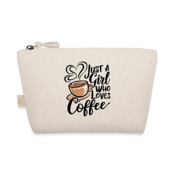 Juste une fille qui aime le café Amateur de café - Trousse biologique - nature - Devant