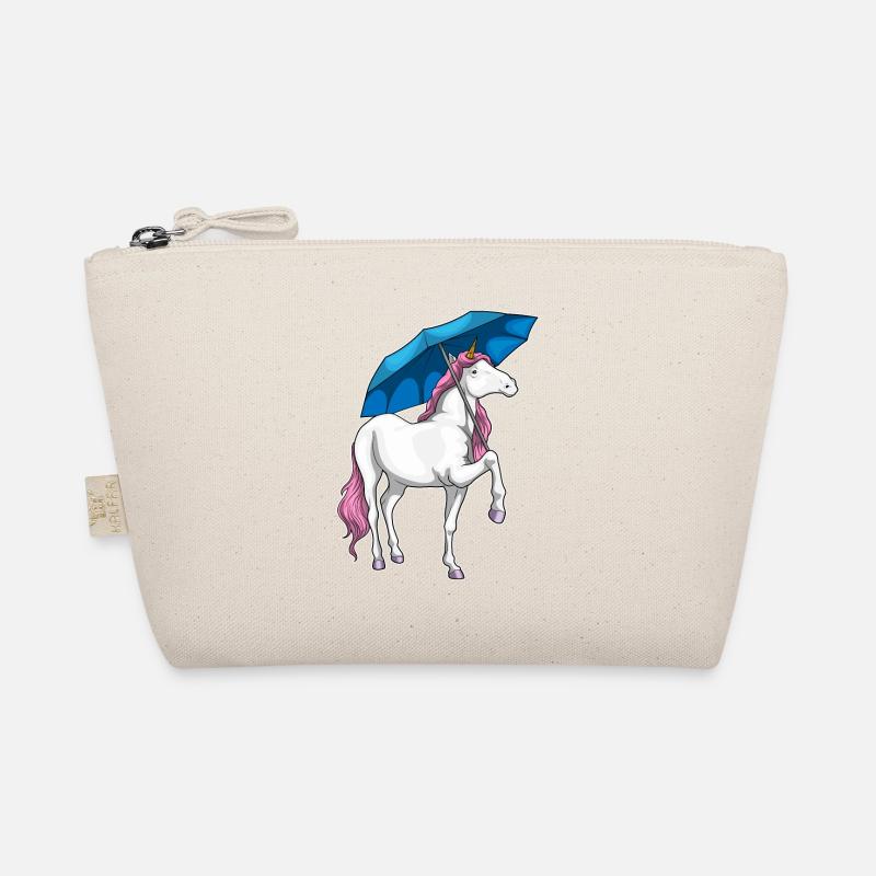 Einhorn Regenschirm Bio-Täschchen