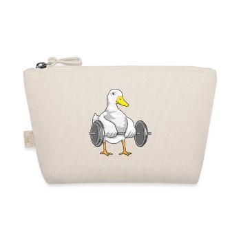 Culturiste Canard Bodybuilder Barbell Bodybuilding - Trousse biologique - nature - Devant