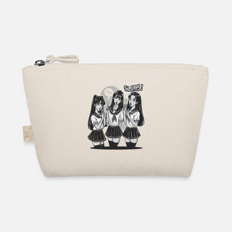 Anime Mädchen Design Bio-Täschchen