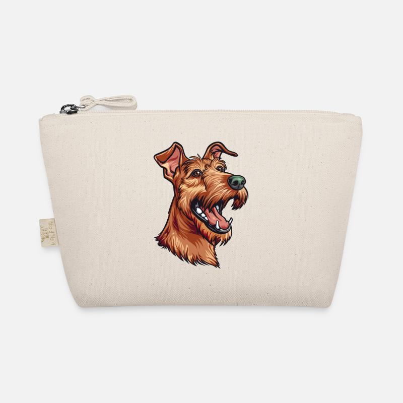Irish Terrier | Cartoon Artwork Bio-Täschchen