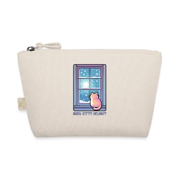 Snow Kitty Delight - Bio-Täschchen - Natur - Vorne