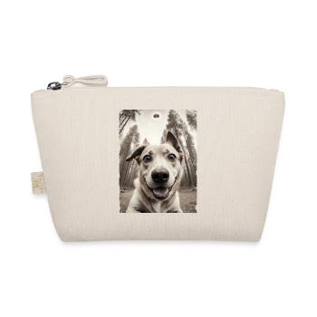 Dogs Selfie Alien Spaceship Funny - Organic Pouch - nature - Front