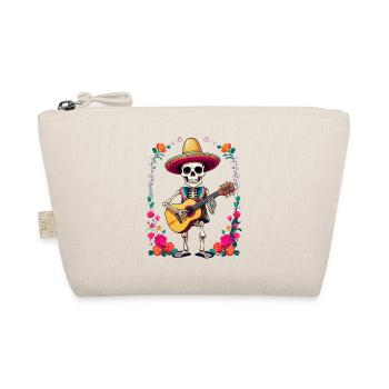 Guitariste squelette mariachi mexicain - Trousse biologique - nature - Devant