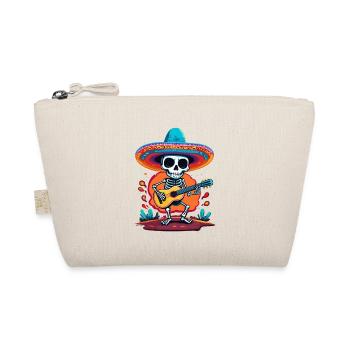 Guitariste squelette mariachi mexicain - Trousse biologique - nature - Devant