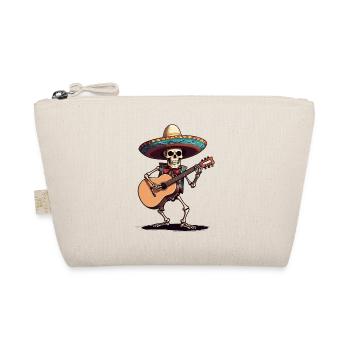 Guitariste squelette mariachi mexicain - Trousse biologique - nature - Devant