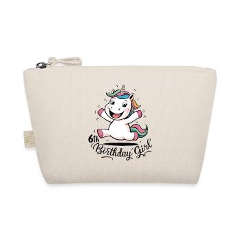 Licorne 6e anniversaire fille cadeau créature mythique - Trousse biologique - nature - Devant