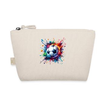 Splash Art Joueur de football Sports Football - Trousse biologique - nature - Devant