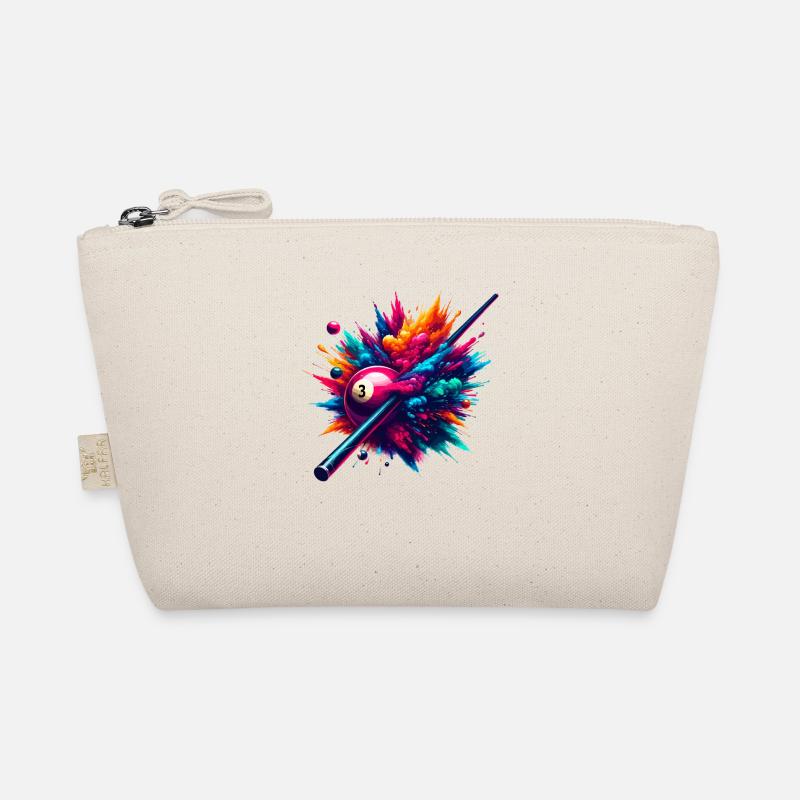 Bunte Billard-Pool-Spieler Snooker-Billard Bio-Täschchen