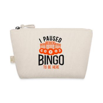 Joueur de bingo J’ai mis le bingo en pause pour être - Trousse biologique - nature - Devant