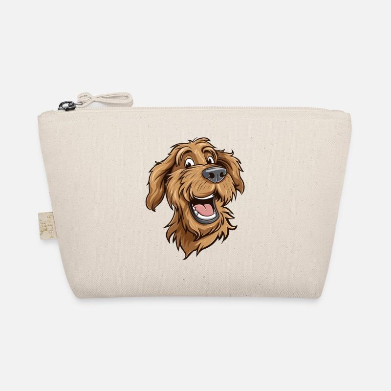 Labradoodle | Cartoon Artwork Bio-Täschchen