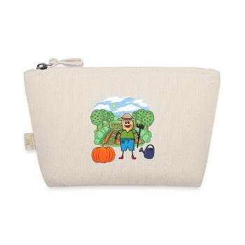 Garden Gardener Peanut Vegetable Pumpkin October - Organic Pouch - nature - Front