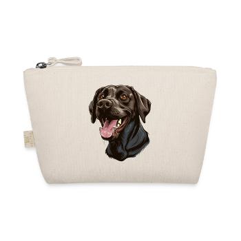 Labrador Retriever | Cartoon Artwork - Organic Pouch - nature - Front