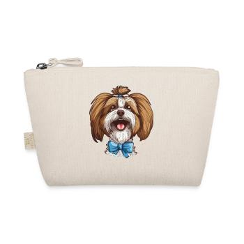 Lhassa Apso | Illustration de dessin animé - Trousse biologique - nature - Devant