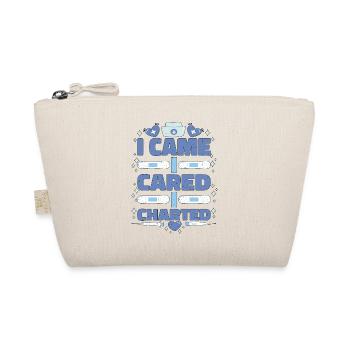 I Came I Cared I Charted 2 - Organic Pouch - nature - Front