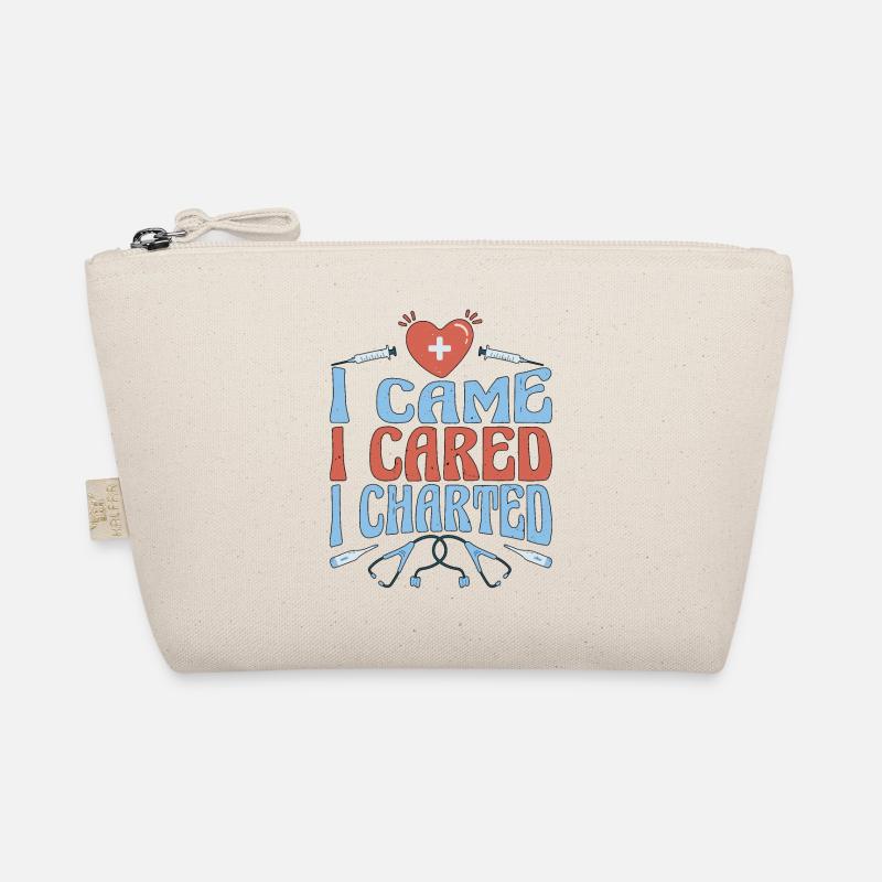 I Came I Cared I Charted 3 Bio-Täschchen