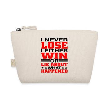 I Either Win Or Lie About What Happened - Bio-Täschchen - Natur - Vorne