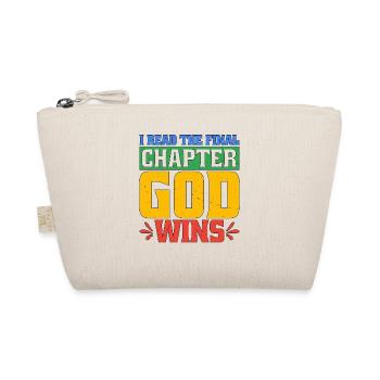 I Read The Final Chapter, God Wins 2 - Bio-Täschchen - Natur - Vorne