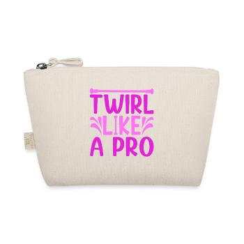 Bâton Twirling Twirl comme un Pro bâton cadeaux - Trousse biologique - nature - Devant
