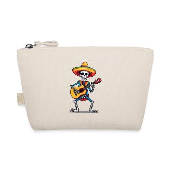 Mexicain Mariachi Squelette Guitare Fiesta - Trousse biologique - nature - Devant