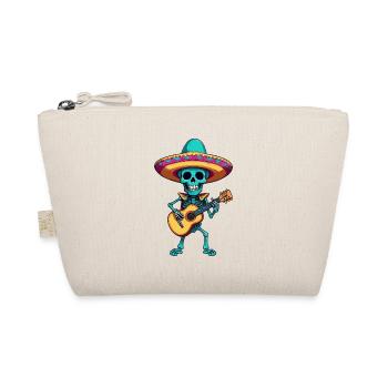 Mexicain Mariachi Squelette Guitariste Fiesta - Trousse biologique - nature - Devant