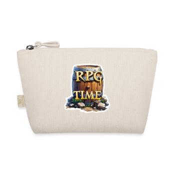 RPG Time Rollenspiel Fass mit Bier - Bio-Täschchen - Natur - Vorne