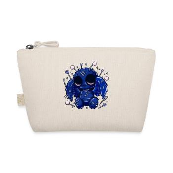 Pastel Goth Cute Mothman - Organic Pouch - nature - Front