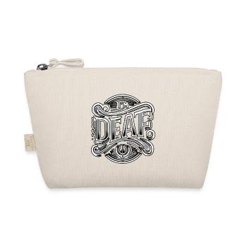 I'm Deaf 41 - Organic Pouch - nature - Front