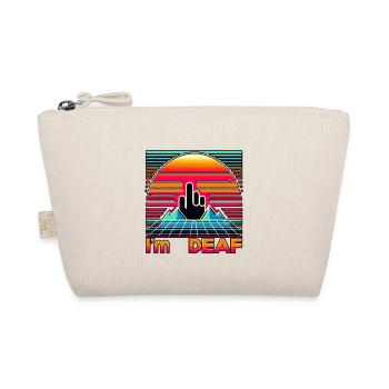 I'm Deaf 49 - Organic Pouch - nature - Front