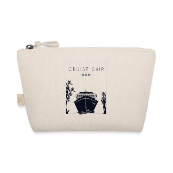 Cruise Ship Chinese Hanzi Cruise Ship Cruise - Organic Pouch - nature - Front