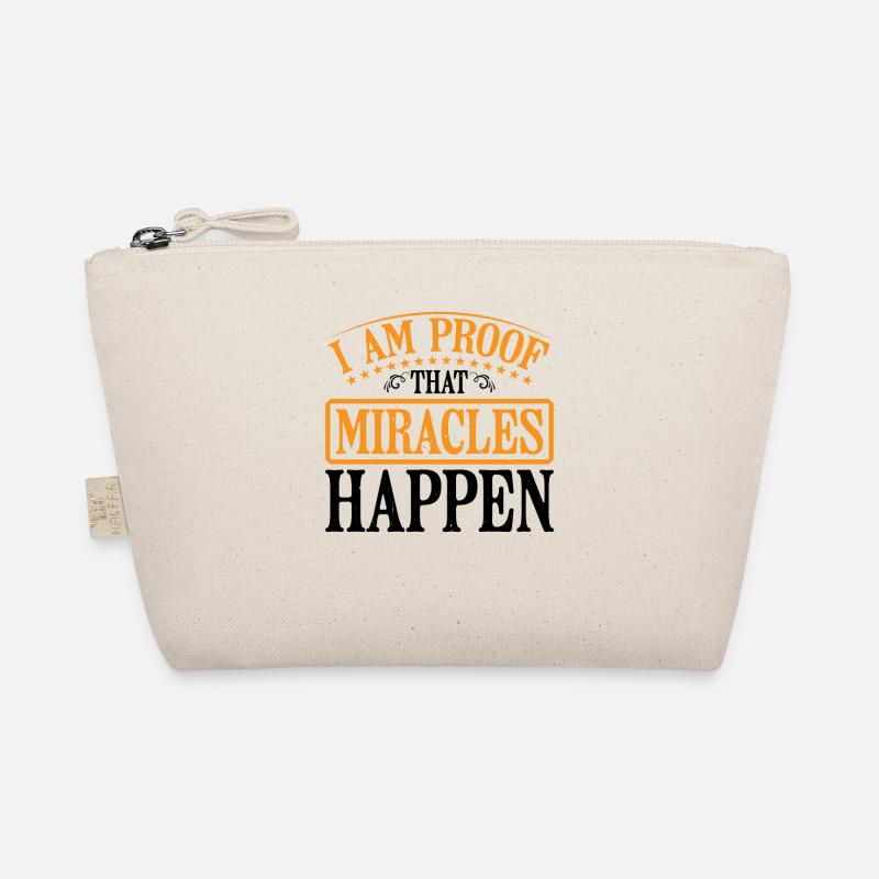 I Am Proof That Miracles Happen 11 Bio-Täschchen