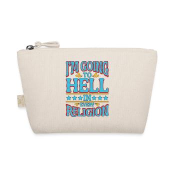 I'm Going To Hell In Every Religion 4 - Bio-Täschchen - Natur - Vorne