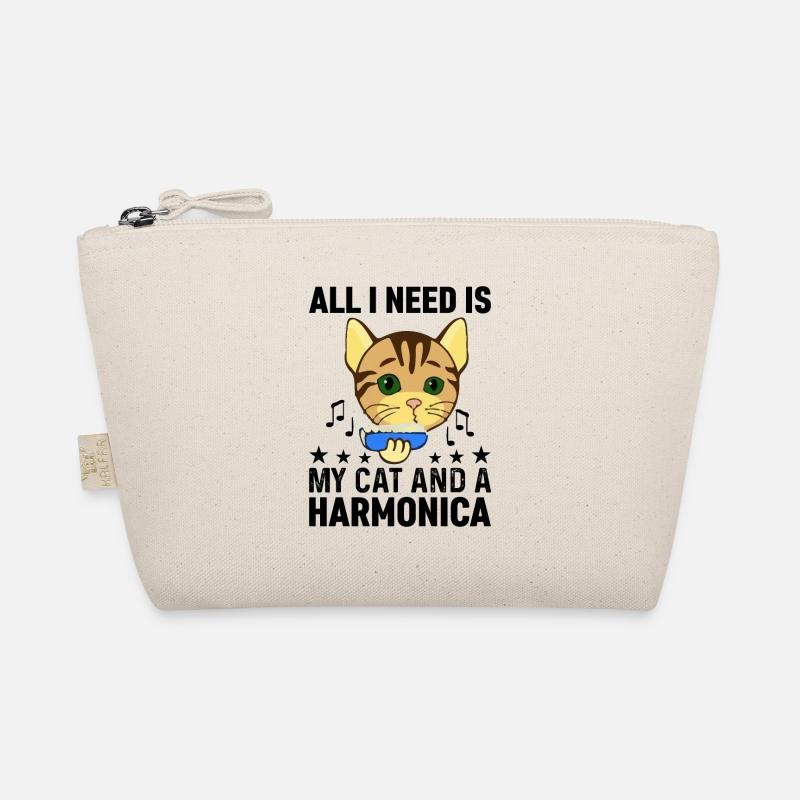 Tout ce dont j’ai besoin, c’est de mon chat et d’un orgue à bouche d’harmonica M Trousse biologique