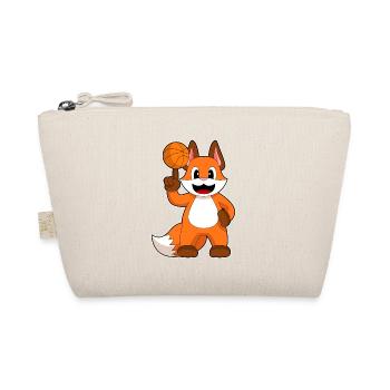 Fox Basketball Player Basketball Sports - Organic Pouch - nature - Front