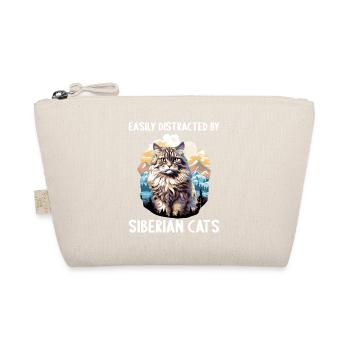 Siberian Cat Sibirische Katze - Bio-Täschchen - Natur - Vorne
