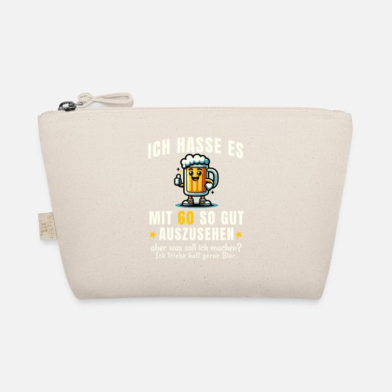 Humorous drinking design for birthday fans 60 Organic Pouch