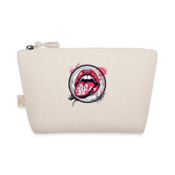 Baiser franco-japonais : lèvres et bouche - Trousse biologique - nature - Devant