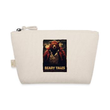 Bearish Story: Fake Bear Detective - Organic Pouch - nature - Front