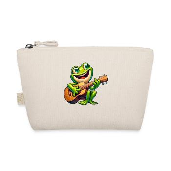 Mignon Grenouille Guitariste Musique - Trousse biologique - nature - Devant