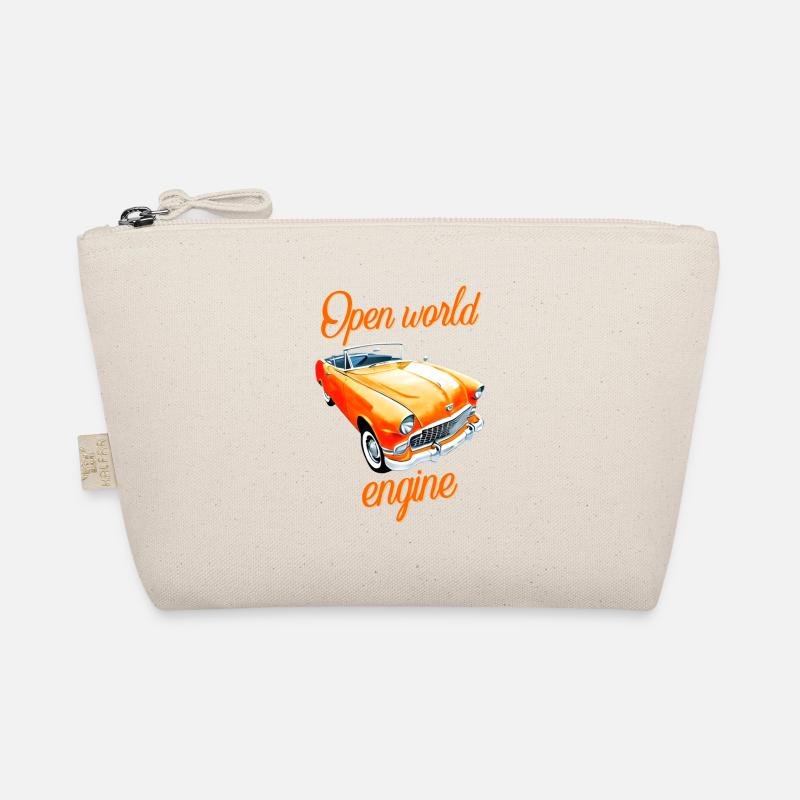 Open world engine Cabriolet Spruch gaming Cabrio Bio-Täschchen