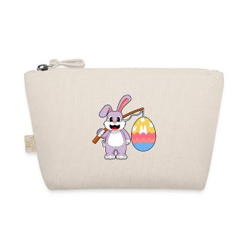 Bunny Easter Fishing - Organic Pouch - nature - Front